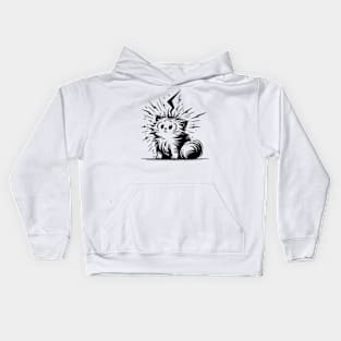 Static fur days Kids Hoodie